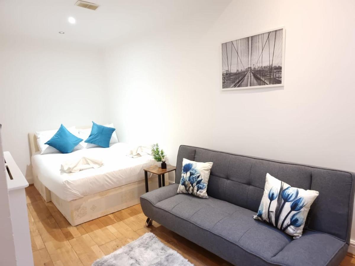 런던 F1-Basement Studio Fits 3 Near Paddington 아파트 외부 사진